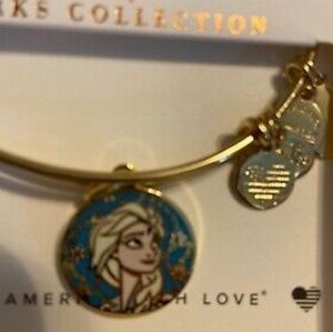 Disney Alex and Ani Anna & Elsa Frozen II Bangle